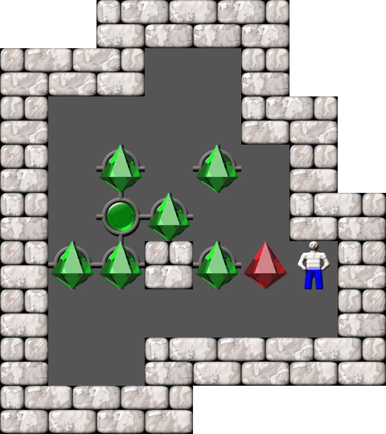 Sokoban Grigr Comet level 22